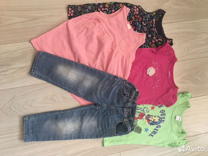Пакет вещей для девочки 2-3 года