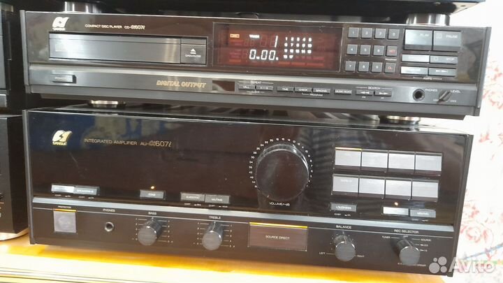 Sansui AU-607i+sansui CD-607i