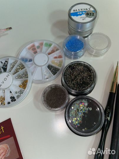 Для маникюра и дизайна фонарик кисти