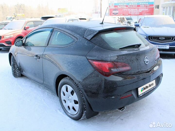 Opel Astra GTC 1.4 AT, 2012, 200 000 км