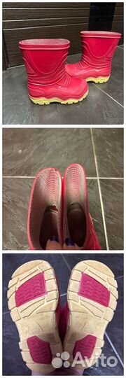 Резиновые сапоги, утепленные, 22, 23, 24, 25, 26