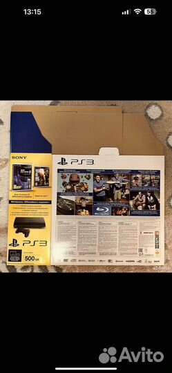 Коробка от ps3 super slim