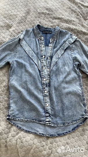 Джинсовая рубашка