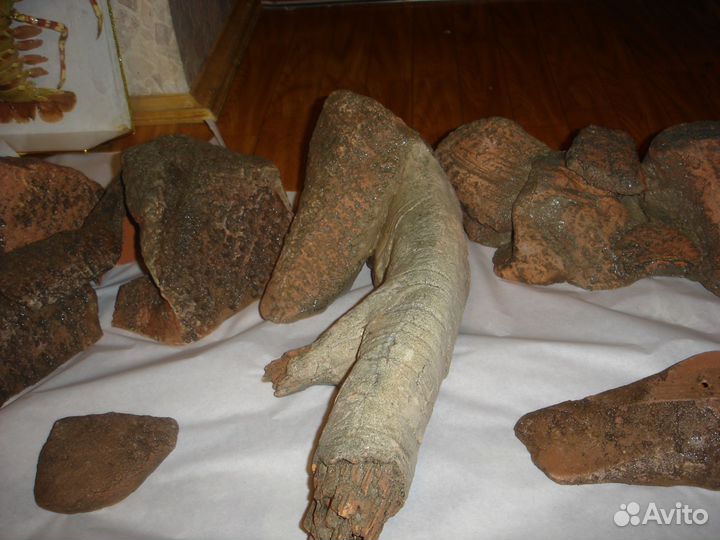 Керамика для аквариума.Светильник