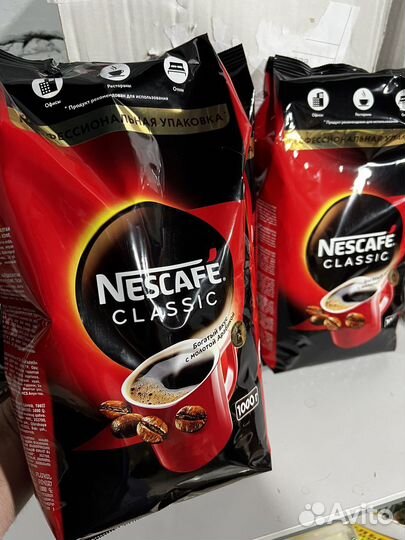 Кофе Нескафе Классик натуральный растворимый