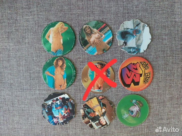 Фишки (кэпсы) из 90-х годов: Mad Monster Caps