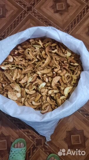 Сушеные яблоки домашние