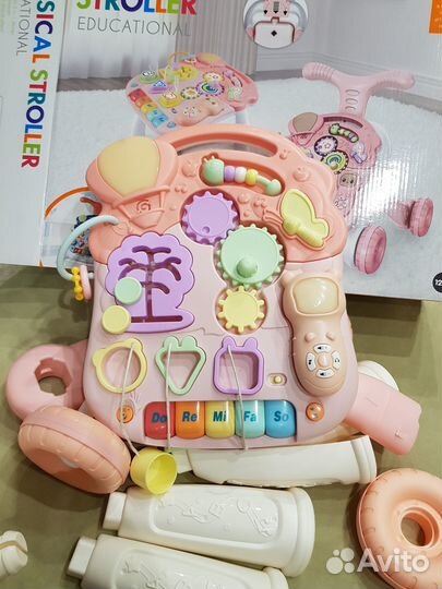 Ходунки каталка детские