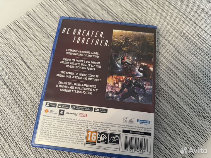 Человек паук 2 PS5