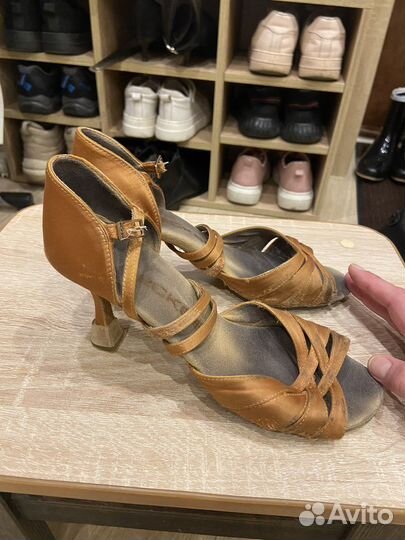 Туфли для латины, 24 см по стельке, фирма Eckse