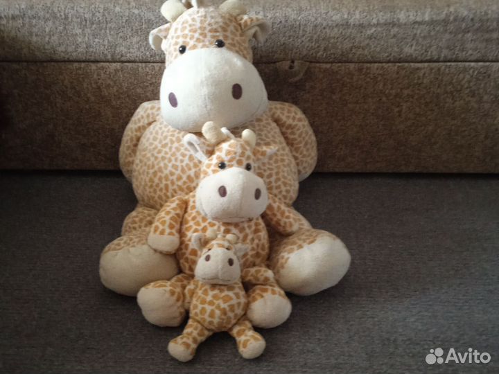 Мягкие игрушки жирафы