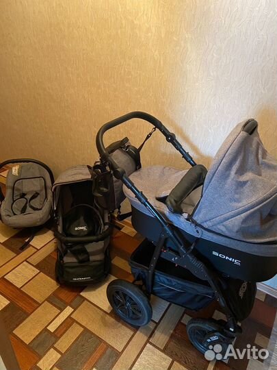 Коляска 3 в 1 Verdi Sonic Plus