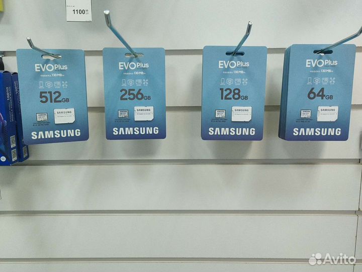 Карта памяти micro sd 64 samsung EVO plus 130mb/s