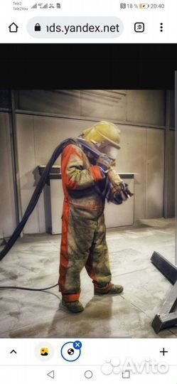 Дробеструйщик металла