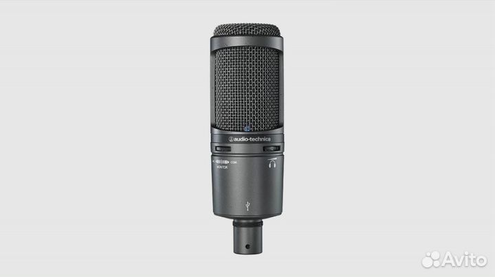 Микрофон студийный Audio-Technica AT2020USB+
