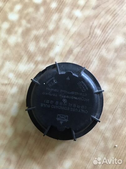 На киа рио заглушка