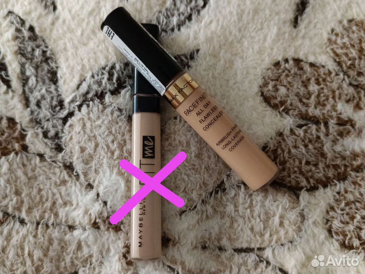 Консилер maybelline и max factor