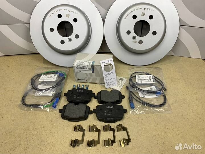 Тормозные колодки задние для BMW 34216775346