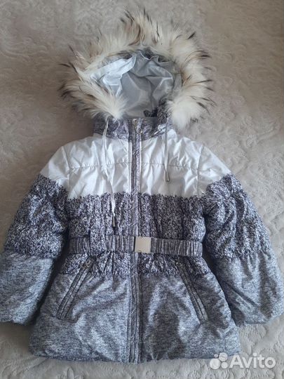 Зимний костюм на девочку 104