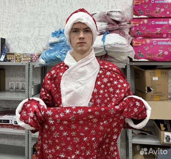 Костюм деда мороза