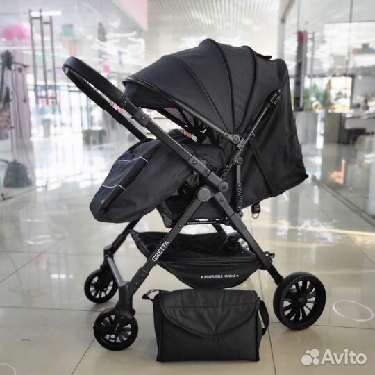 Коляска прогулочная с сумкой