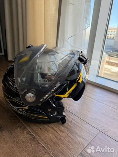 Шлем-модуляр снегоходный ski-doo team