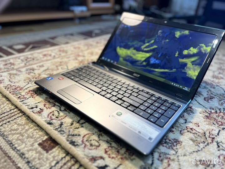 Мощный Ноутбук Acer 4ядра/10гб/2 видеокарта