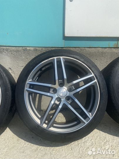 Колеса в сборе r17 летние 5 100