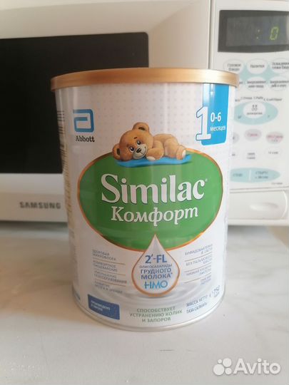 Детская смесь similac комфорт 1 750гр