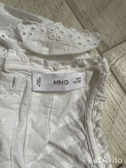 Одежда пакетом для девочки 116 Mango Benetton
