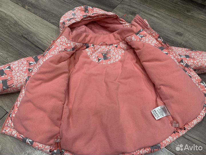 Демисезонная куртка 92 98 Crockid для девочки