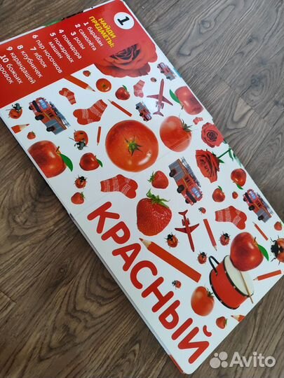 Книга малышковая Учим цвета и числа clever