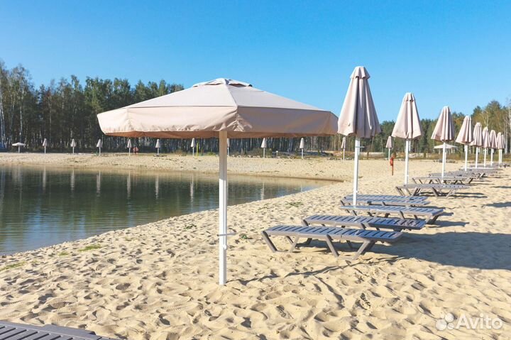 Зонт с боковой опорой