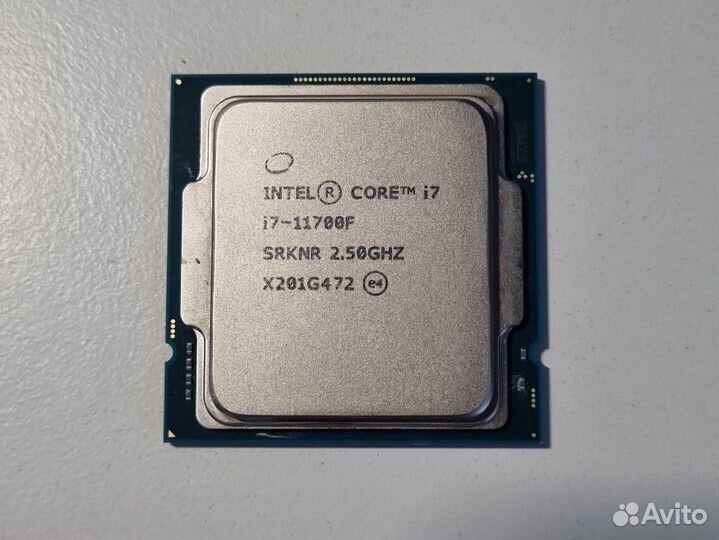 Процессор intel core i7 11700f