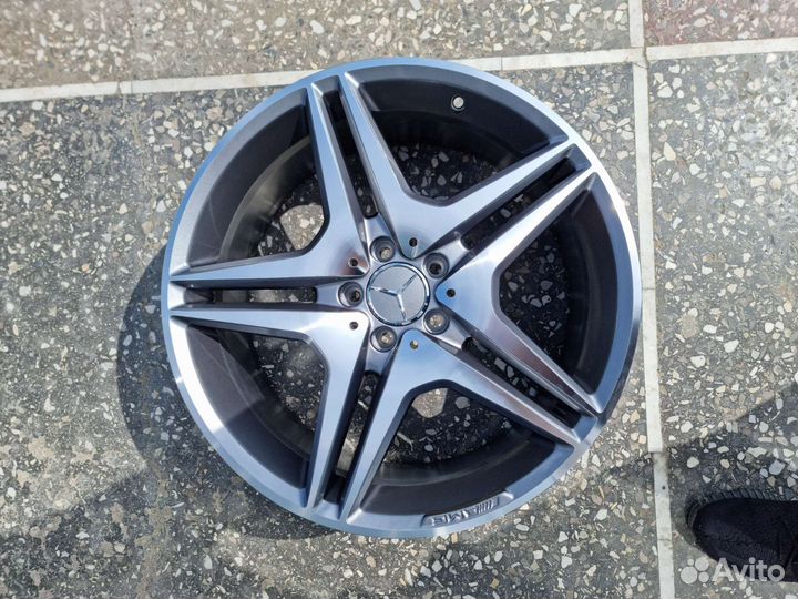 Диски R20 на Мерседес S-klass одноширокие
