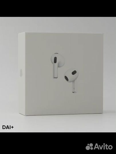 Беспроводные наушники apple airpods 3