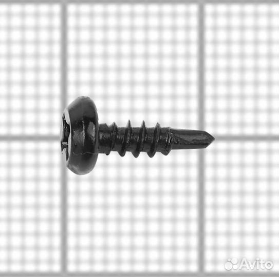 Саморезы по металлу с буром фосфатированные 3.5x11
