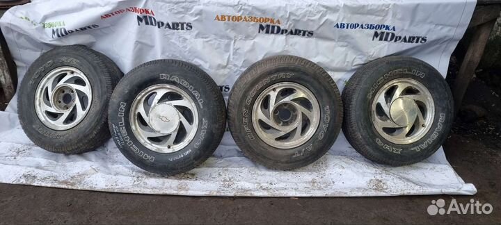 Шевроле Блейзер колёса