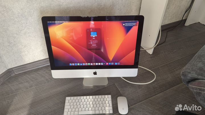 Apple iMac retina 4k 2017. 3.4GHz/8gb ram/256 ssd