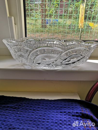 Ваза хрустальная СССР