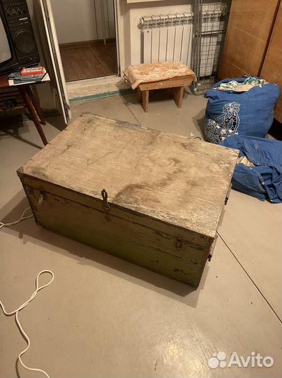 Ящик деревянный военный