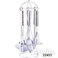 Набор кух. предметов на подставке в ассортименте