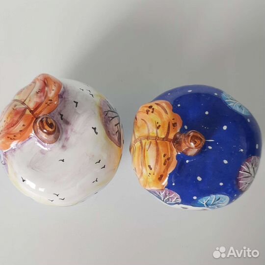Колокольчик майолика