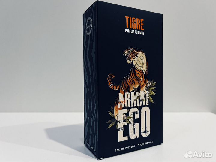 Оригинал Armaf Ego Tigre Men 100ml Мужской Парфюм