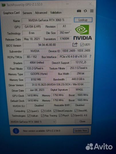 Rtx 3060ti Palit
