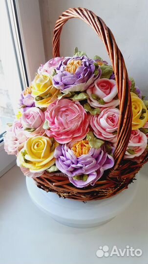 Зефирные цветы