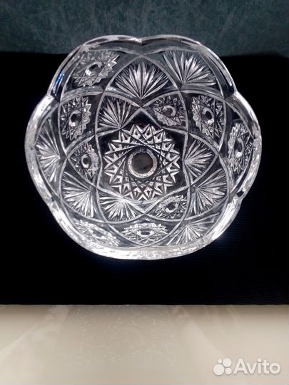 Салатник хрустальный СССР