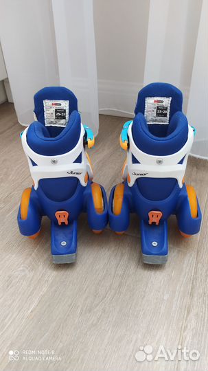 Роликовые коньки детские раздвижные Reaction