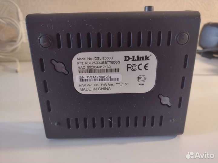 Adsl модем DLink DSL-2500U