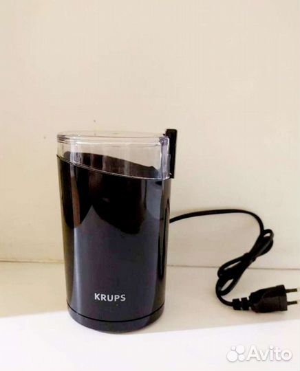 Кофемолка krups. Электрическая, новая